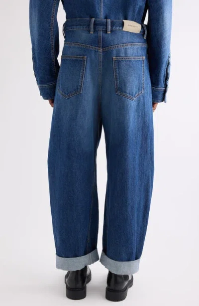 Givenchy Twisted Seam Jeans In Blue