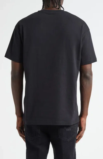 Givenchy Black T-shirt With Maxi Logo On The Front In Cotton Man