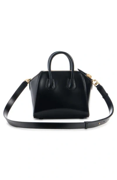 Givenchy Borsa A Mano Antigona Piccola In Pelle Cioccolato  Donna In Black