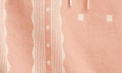 Lucky Brand Women's Short Sleeve Peasant Blouse In Pink