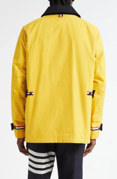Thom Browne Jacket In Yellow