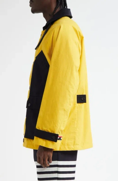 Thom Browne Jacket In Yellow