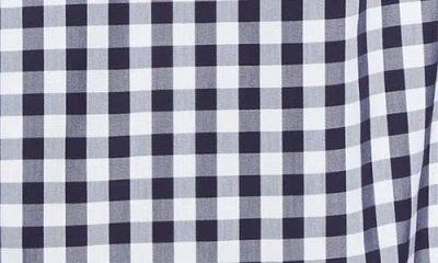 Thom Browne Gingham Check Poplin Armband Shirt In Blue