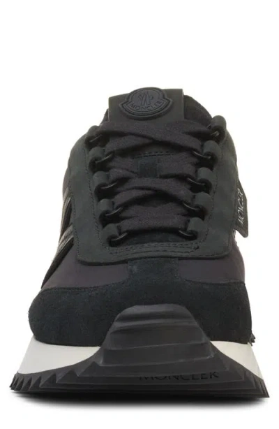 Moncler Ylon And Leather Pacey2 Sneakers In Black