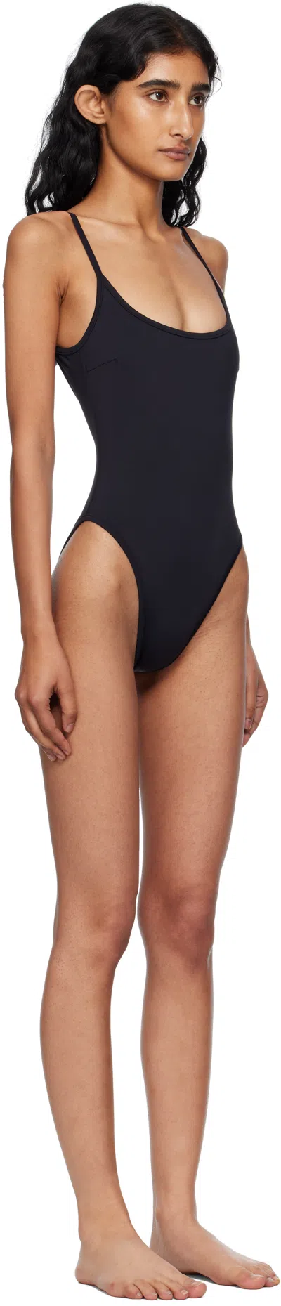 Haight Black Thidu Swimsuit In Black