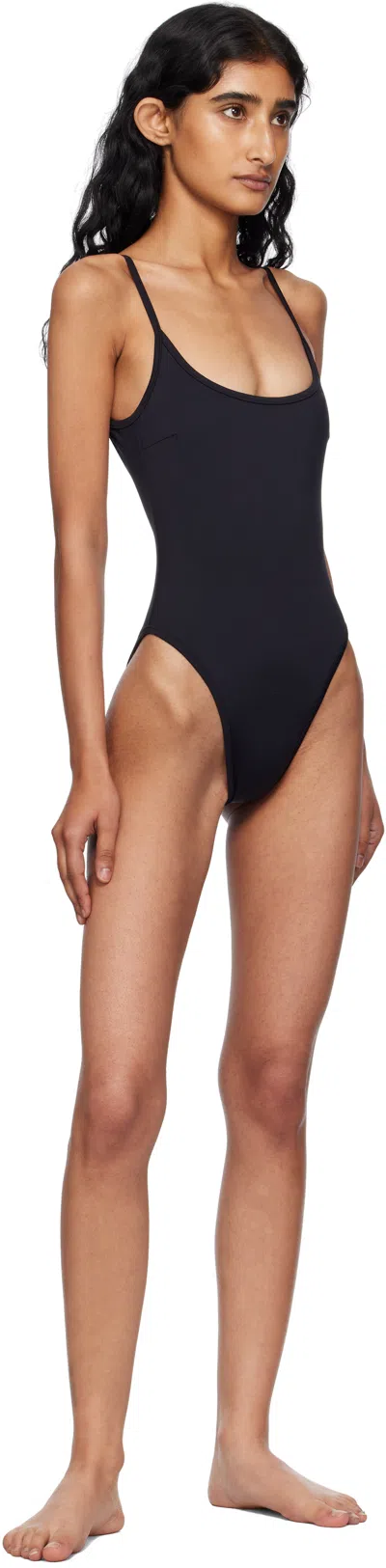 Haight Black Thidu Swimsuit In Black