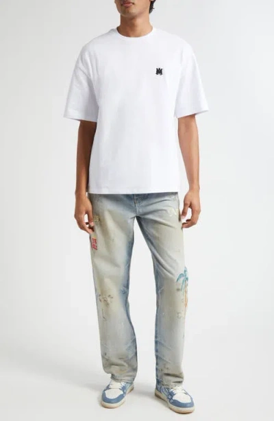 Amiri Logo T-shirt In White
