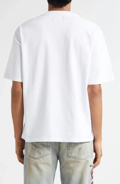 Amiri Logo T-shirt In White