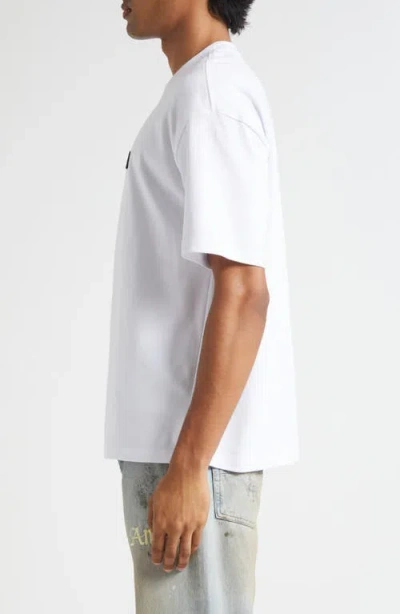 Amiri Logo T-shirt In White