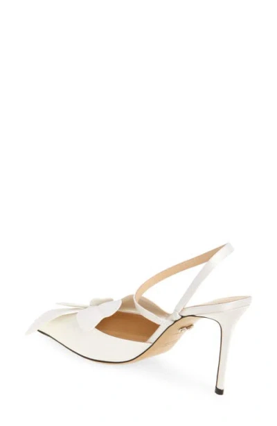 Mach&mach Slingback-pumps Orchid 95 In White