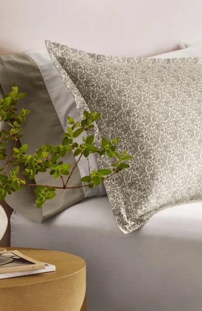 Boll & Branch Signature Cotton Bloom Duvet Set In Neutral