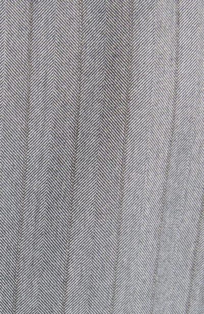 Alexander Mcqueen Single-breasted Houndstooth Blazer In Gray