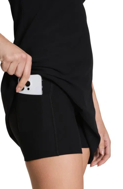 Spanx ® One-shoulder Dress In Black