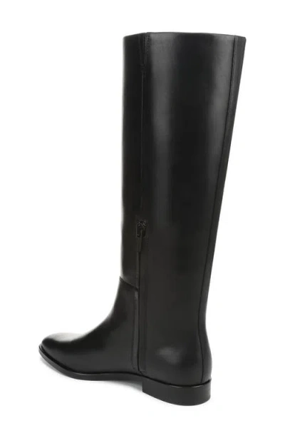 Vince Martell Wide Calf Leather Boot In Black