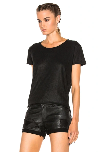 Shop Rta Nicola Tee In Black.  In Nite Gloss