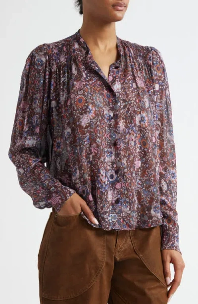 Isabel Marant Étoile Shirt Isabel Marant Etoile Woman Color Plum In Multi