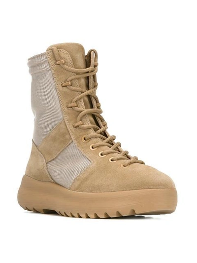 Shop Yeezy Military Boots - Nude & Neutrals