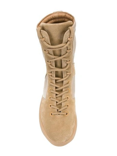 Shop Yeezy Military Boots - Nude & Neutrals