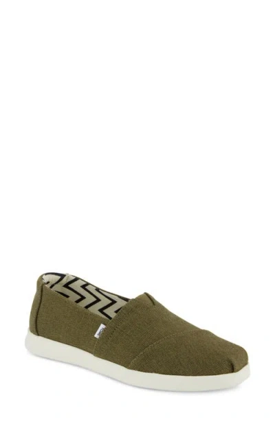 Toms Alpargata Plus Slip-on In Green