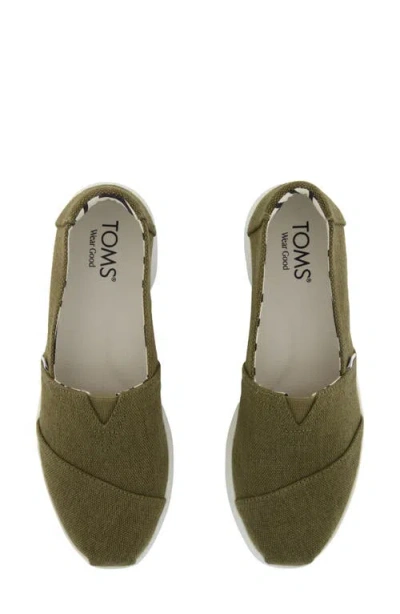 Toms Alpargata Plus Slip-on In Green
