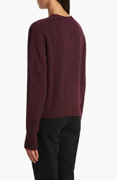 Khaite Nera Cashmere Knit Sweater In Purple