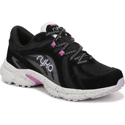 Ryka Rykä Skylift Trail Walking Sneaker In Black