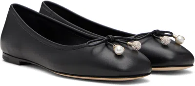 Jimmy Choo Elme Ballet Flats In Black