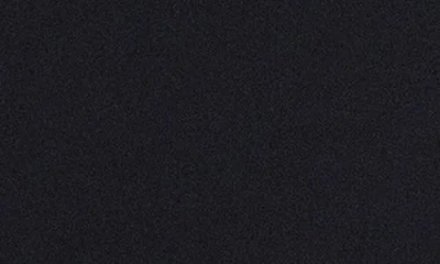 Betsy & Adam Off The Shoulder Scuba Crepe & Organza Sheath Gown In Black