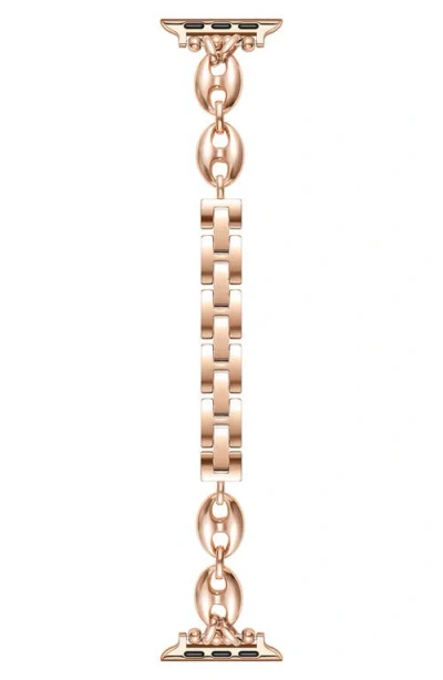 The Posh Tech Poppy Apple Watch® Bracelet Watchband In Gold