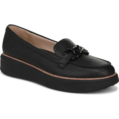 Lifestride Women's Chelsea-bit Round Toe Platform Loafers In Black