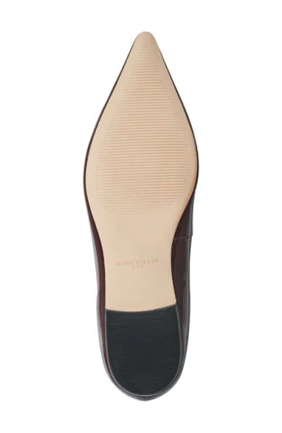 Marc Fisher Ltd Trella Mary Jane Pointed Toe Flat In Red