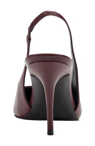 Marc Fisher Ltd Leynne Slingback Pointed Toe Pump In Brown