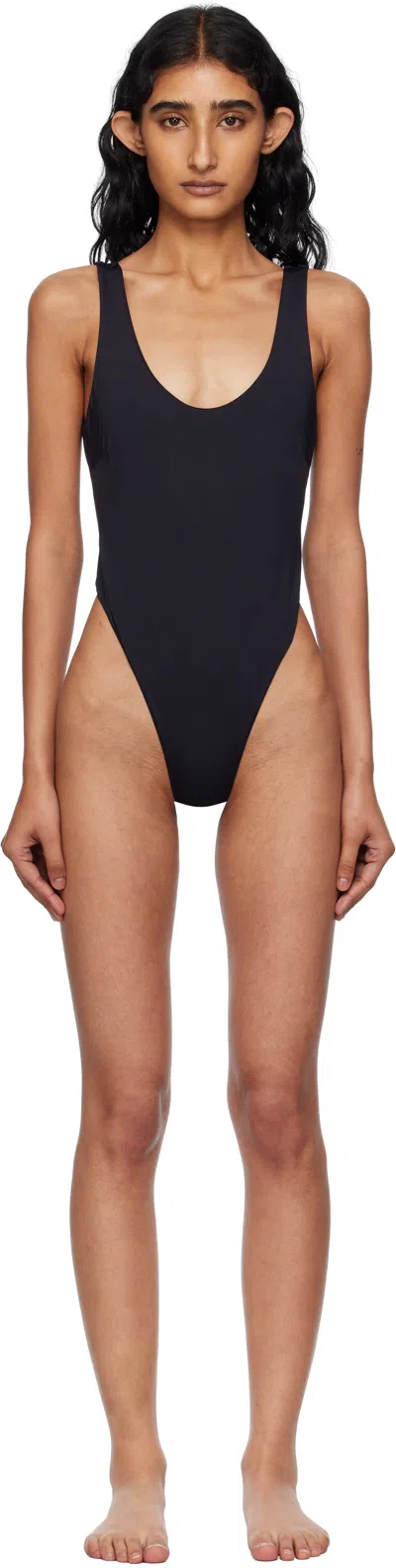 Haight Black Lore Swimsuit In Black