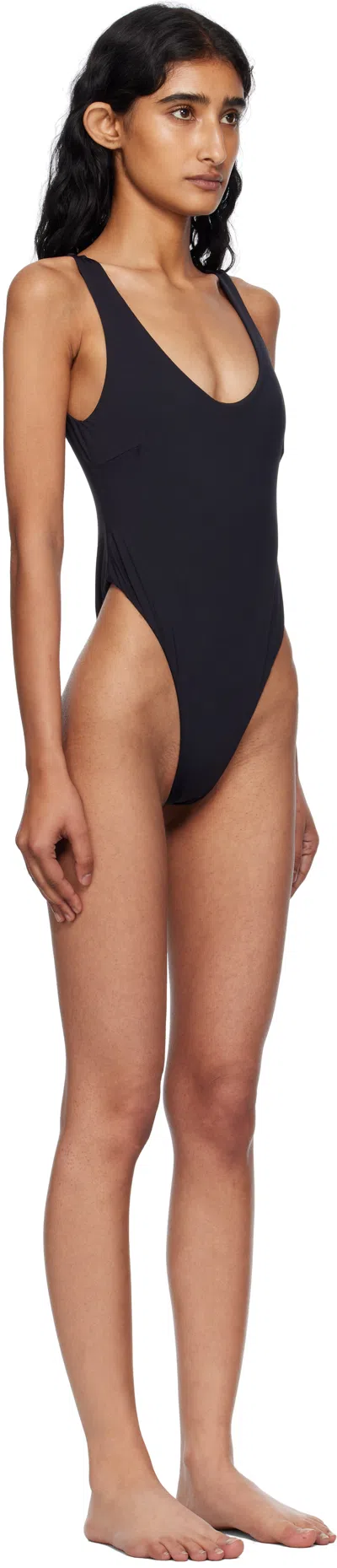 Haight Black Lore Swimsuit In Black