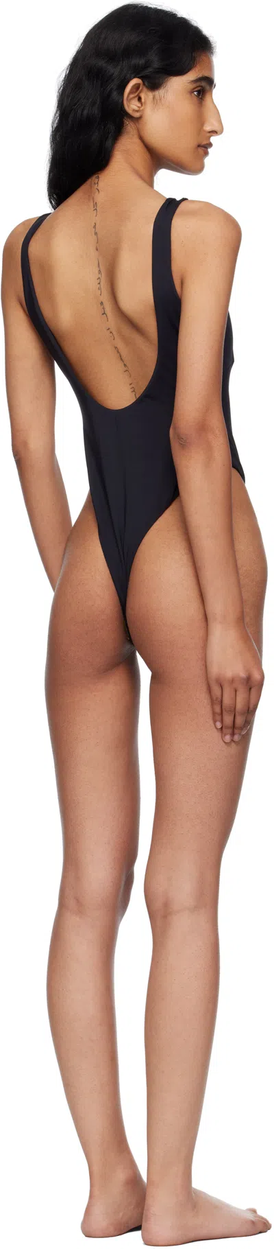Haight Black Lore Swimsuit In Black