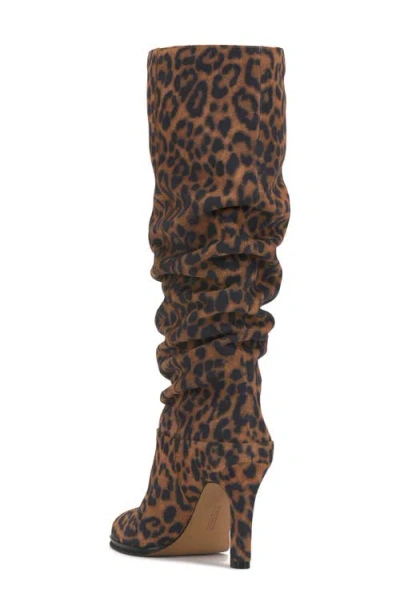 Vince Camuto Sorina Slouchy Wide Calf Knee High Boot In Brown