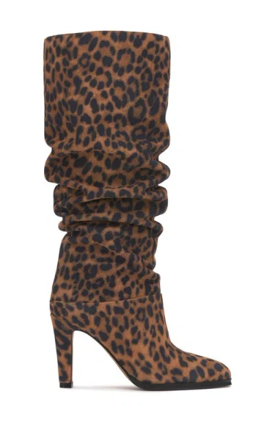 Vince Camuto Sorina Slouchy Wide Calf Knee High Boot In Brown