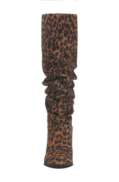 Vince Camuto Sorina Slouchy Wide Calf Knee High Boot In Brown