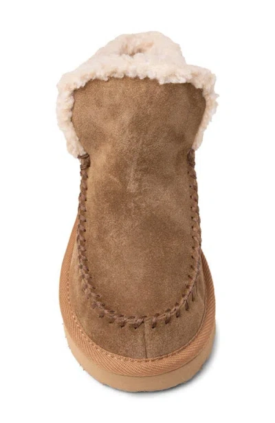 Minnetonka Chandra Faux Shearling Lined Bootie In Multi