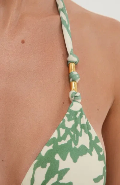 Vix Paula Hermanny Oceana Paula Triangle Bikini Top In Multi