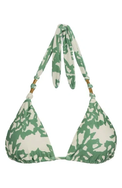 Vix Paula Hermanny Oceana Paula Triangle Bikini Top In Multi