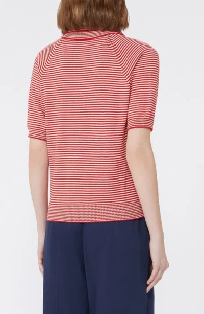 Weekend Max Mara Weekend Maxmara Junior Top Red In Red