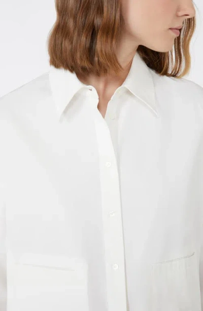 Weekend Max Mara Max Mara Weekend Shirt In White