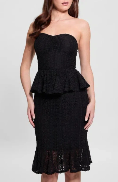 Guess Women's Sleeveless Sweetheart Midi Dress In Black