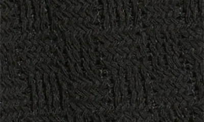 Rizort Gregory Basket Weave Knit Drawstring Shorts In Black