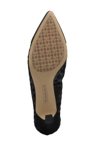 Charles By Charles David Abena Pointed Toe Bootie In Black