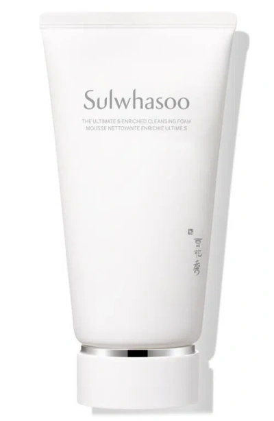 Sulwhasoo The Ultimate S Enriched Cleansing Foam In Transparent