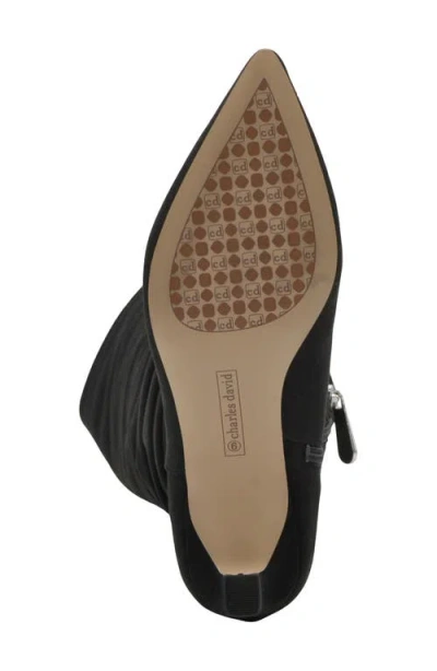 Charles By Charles David Adelphia Pointed Toe Boot In Black