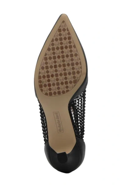 Charles By Charles David Arnie Crystal Embellished Bootie In Black