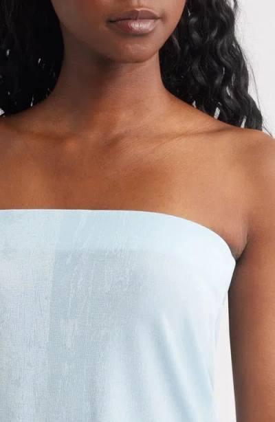 Bella Venice Skye Bandeau Top In Blue